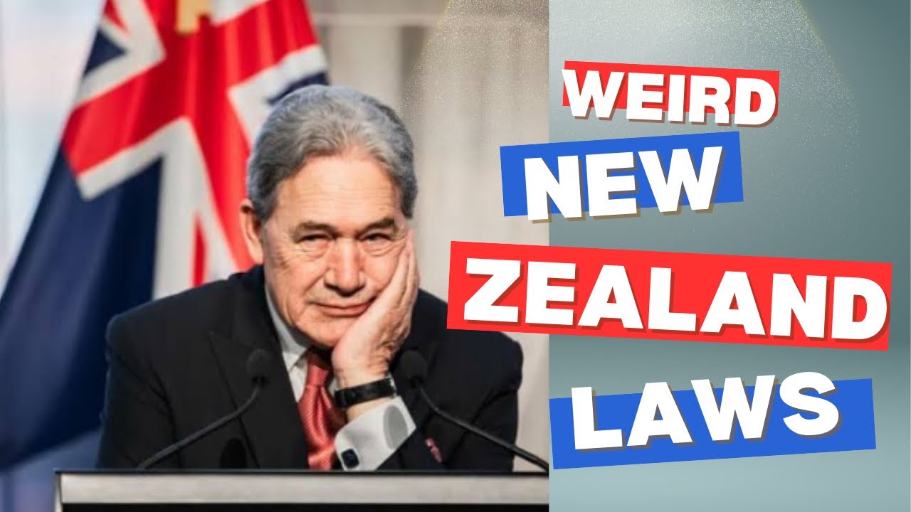 Bizzare laws of New Zealand you didn't know existed!!