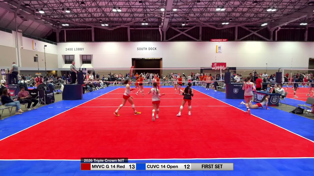 2026 Triple Crown NIT - MVVC G 14 Red Vs. CUVC 14 Open