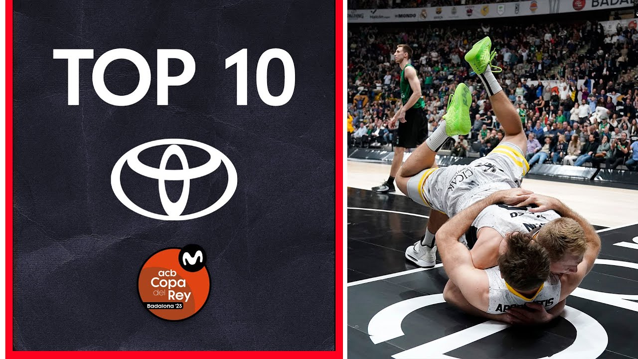 Abromaitis y el tapón que valió una final copan el Top10 Toyota | Copa del Rey Badalona 2023