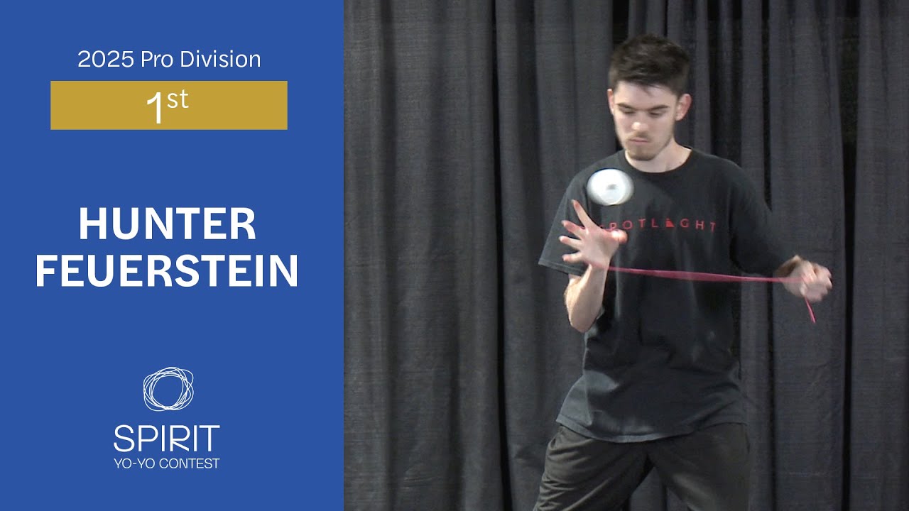 Spirit Yo-yo Contest 2025 - Pro Division 1st - Hunter Feuerstein