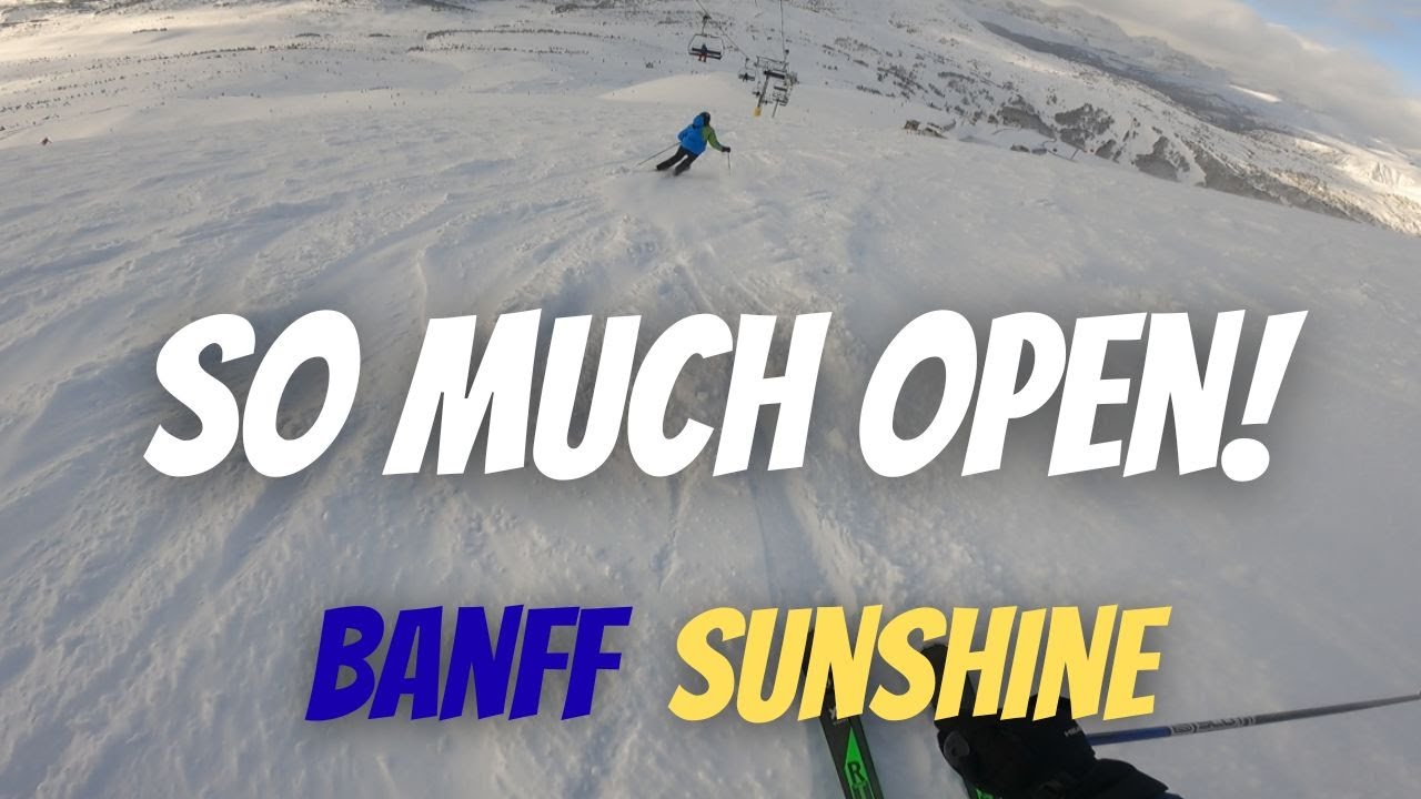 They opened HOW MUCH?! | December Skiing at Banff Sunshine Village