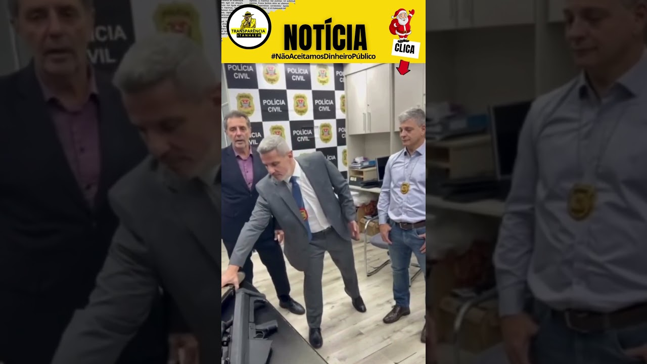 Delegado Dr  Nico detalha opera&ccedil;&atilde;o da 4&ordf; DISCCPAT que prendeu suspeitos e apreendeu fuzis