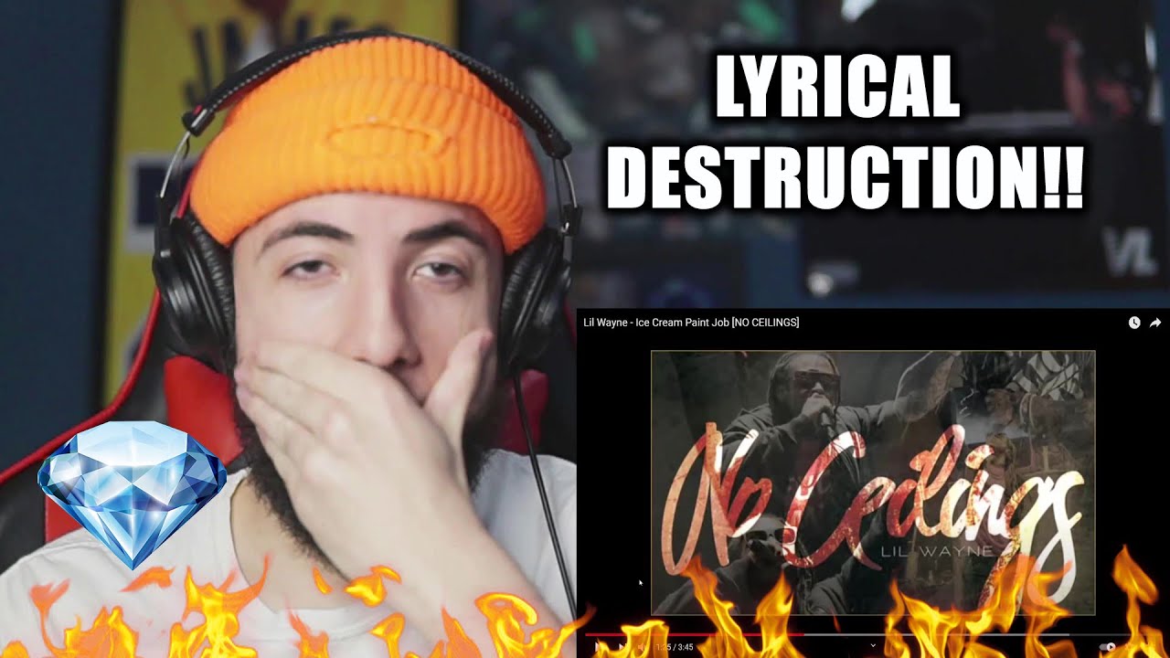 Lil Wayne - Ice Cream Paint Job [NO CEILINGS] Reaction!! TOP 10  WAYNE SONG?