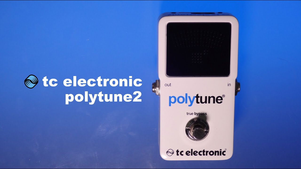 TC Electronic polytune 2 - Demo / Review