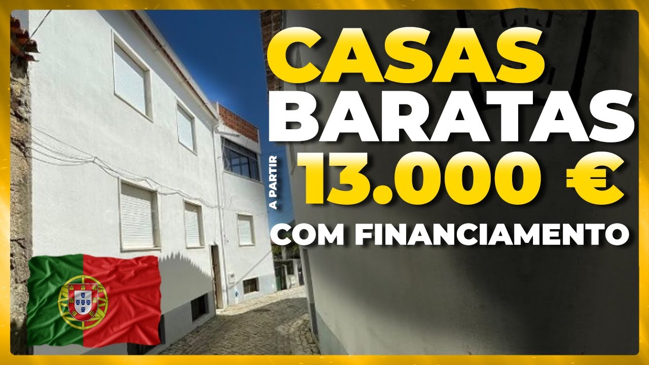 CASAS BARATAS EM PORTUGAL + FINANCIAMENTO (Castelo Branco)