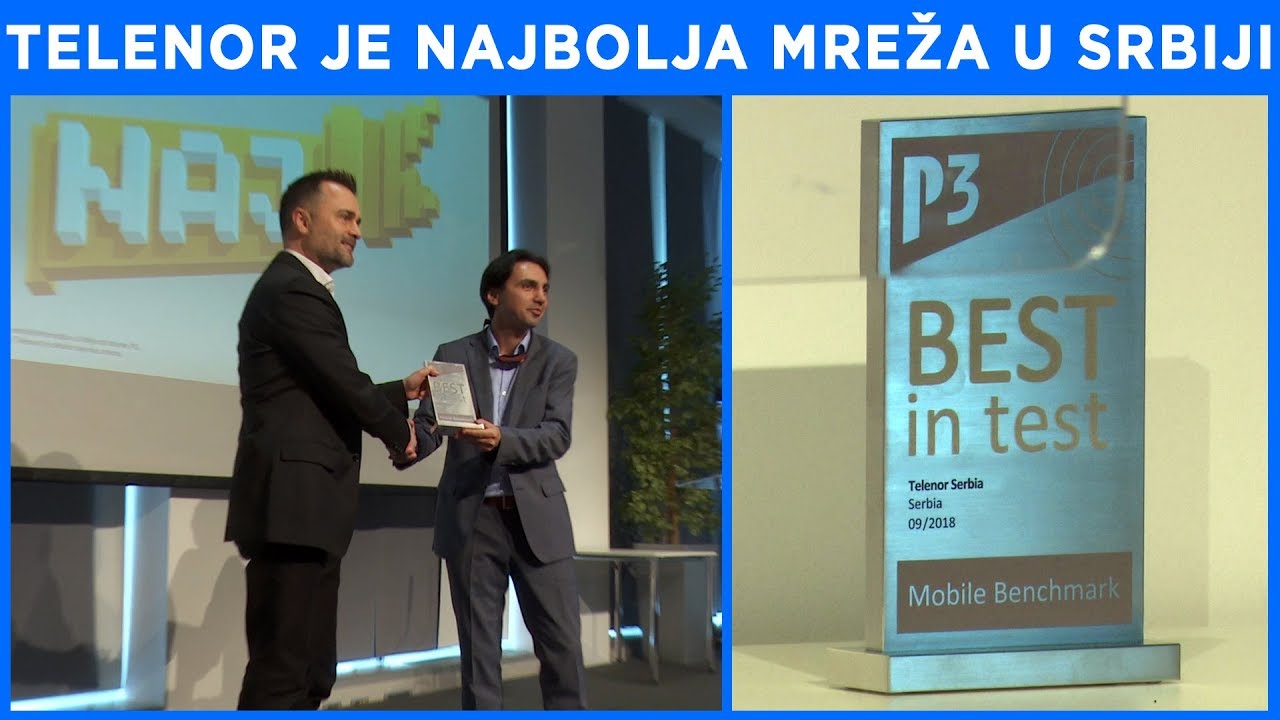Telenorova mreža najbolja u Srbiji