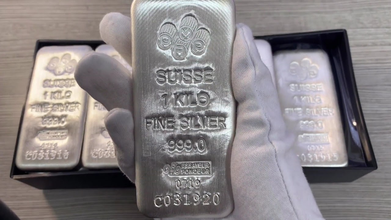 Cast Silver Unboxing | 1 Kilo PAMP Suisse Silver Cast Bar | Bullion Exchanges