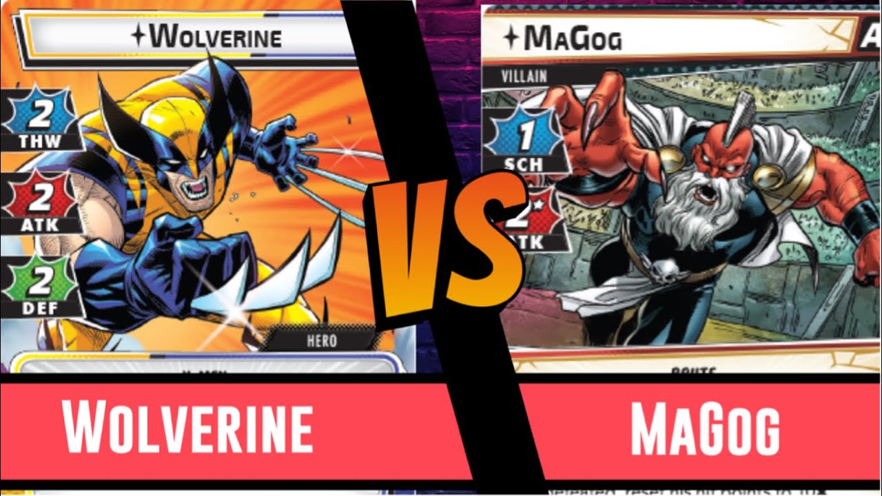 Marvel Champions | Wolverine | Vs MaGog | True Solo | Aggression | Deck Testing | Mojo Mania