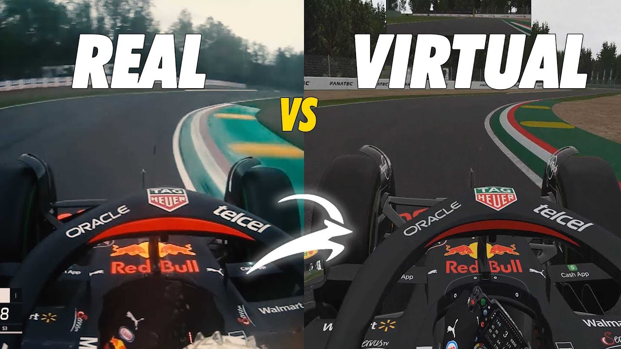 Real VS Virtual | Pole lap around Imola