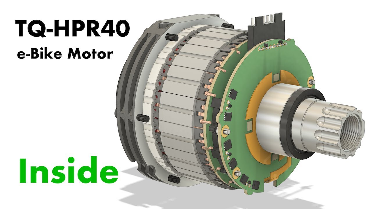TQ-HPR40 e-Bike Motor - Inside