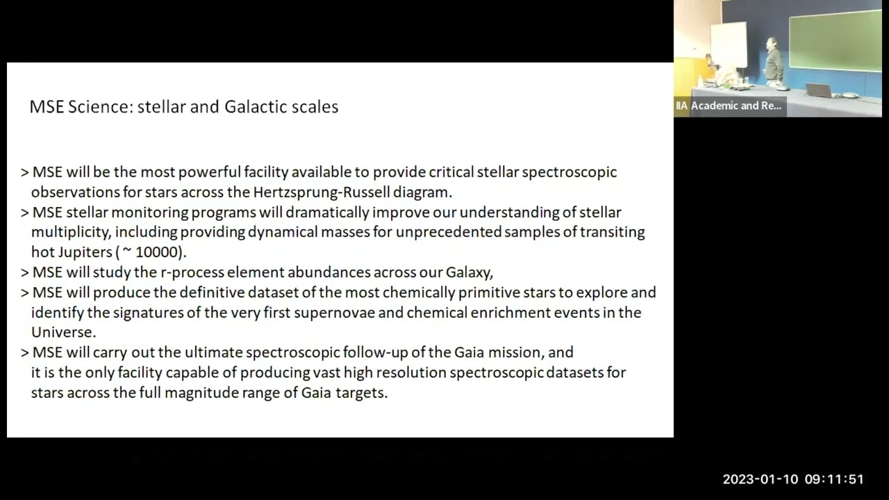MSE-Galactic Science