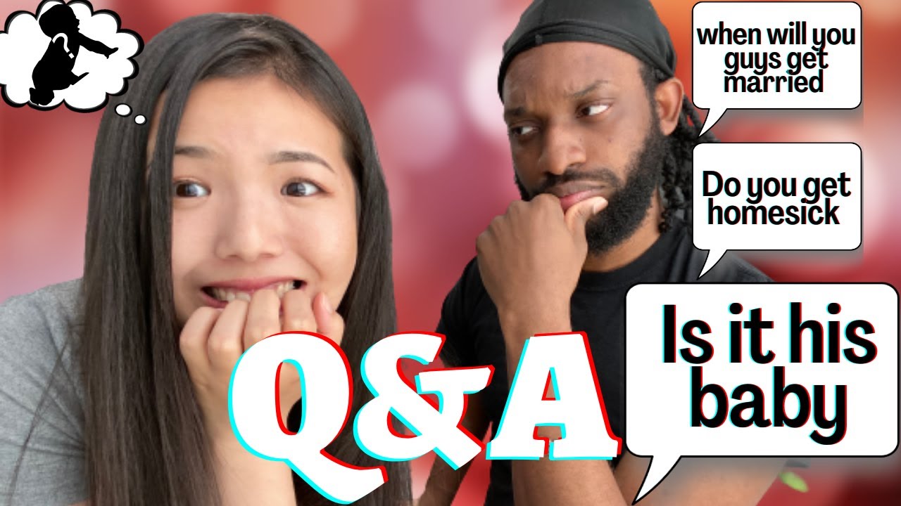 Our First Q&A | Interracial Couple Vlog | Is it his baby