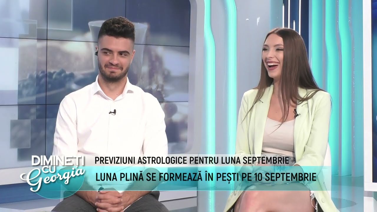 Dimineti cu Georgia - MIHAELA TOTIR, LAURENTIU PAICU - 1 Septembrie 2022 - P3 | MetropolaTV