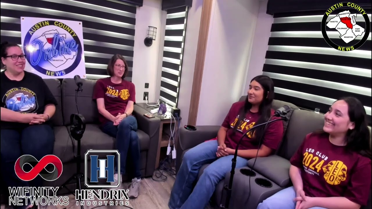 Bellville LEO Club  Interview - 2023 Austin County Fair