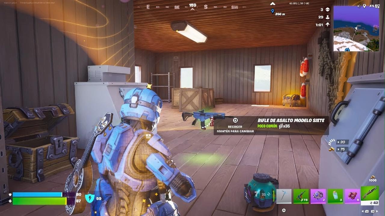 Fornite Partida con una win para nada planeada