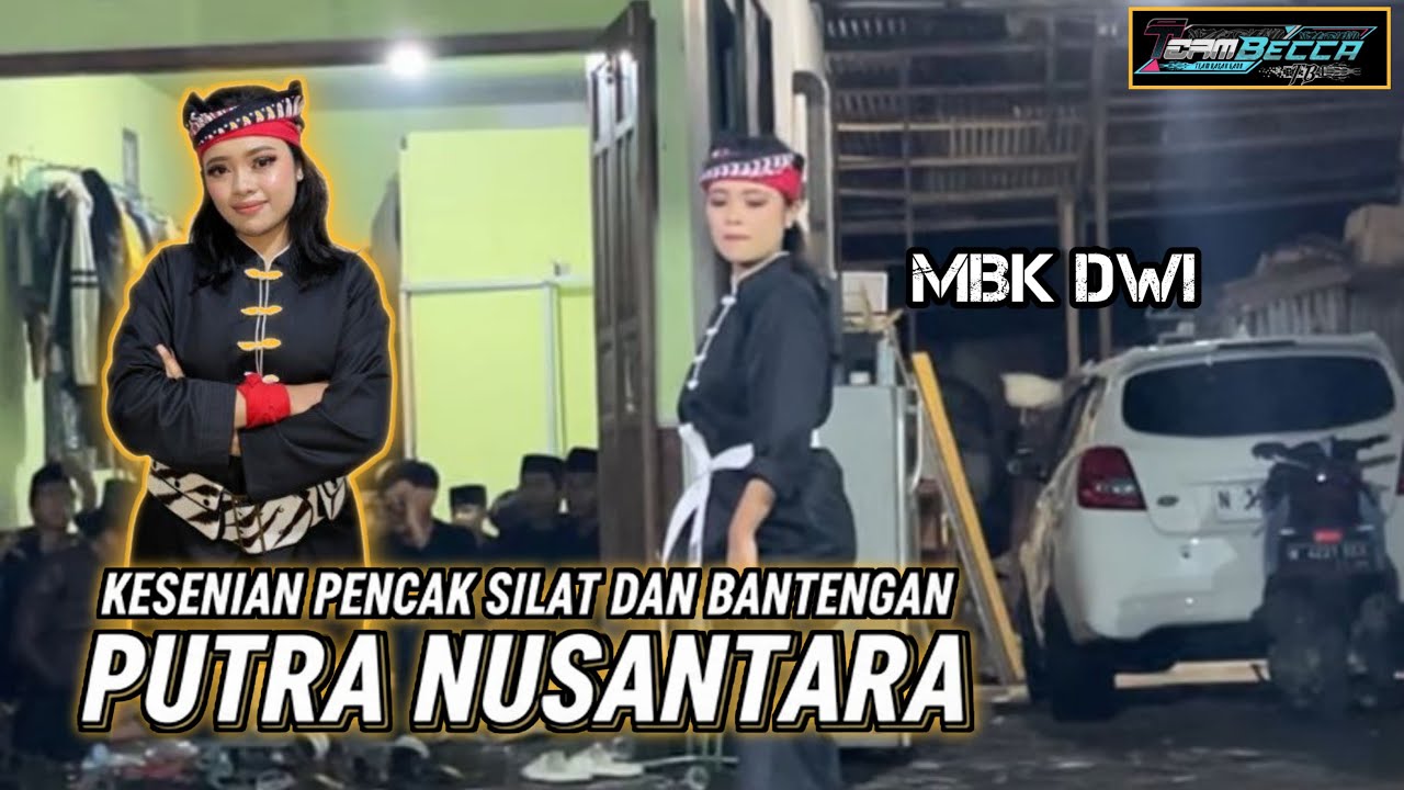 BANJIR SAWERAN PENCAK SILAT WANITA||(mbak dwi) special TREN PAGUYUBAN PUTRANUSANTARA feat TEAM BECCA