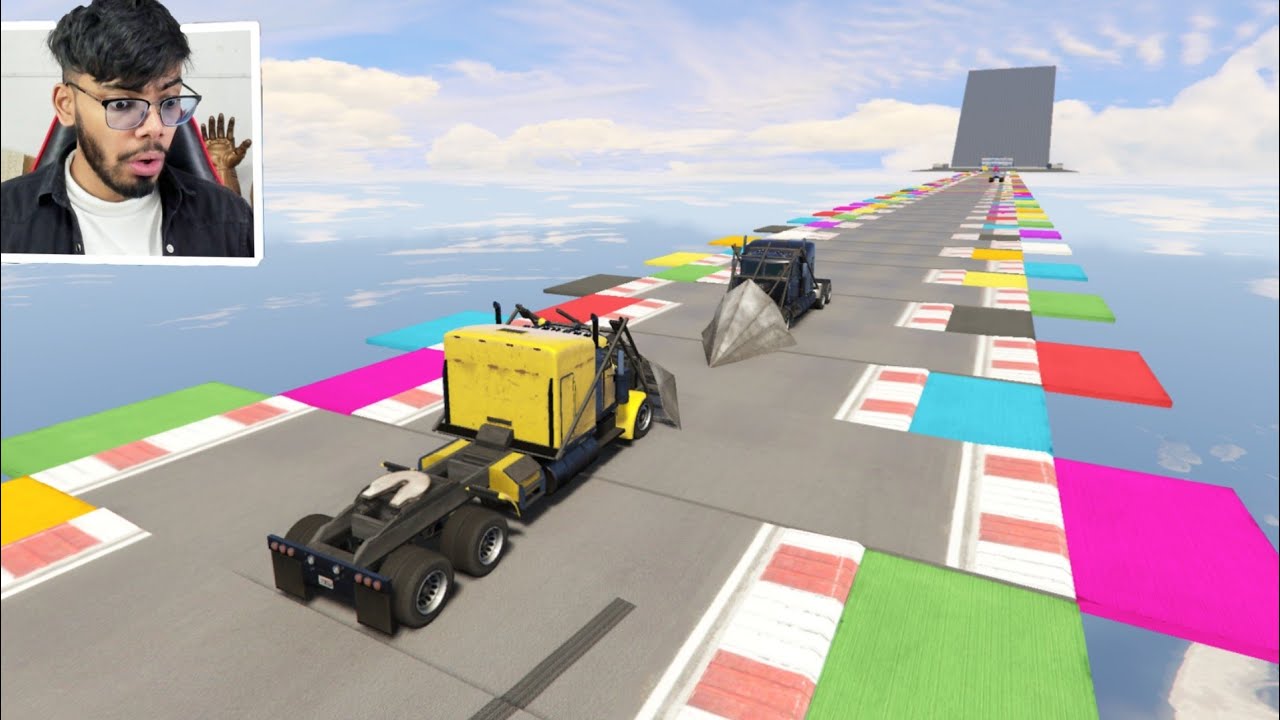 Cars Vs Cars Challenge 999.222% People Wet Their Lips After This Race in GTA 5!