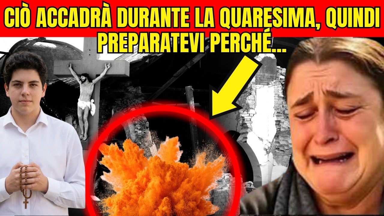 🚨La profezia pronunciata da San Carlo Acutis comincia ad avverarsi in Italia! [Non ignorare]