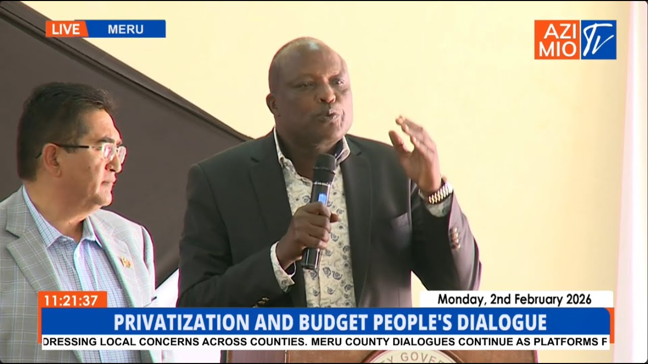 WATCH: MP Julius Taitumu Delivers POWERFUL Welcome Message to CS Mbadi in Meru