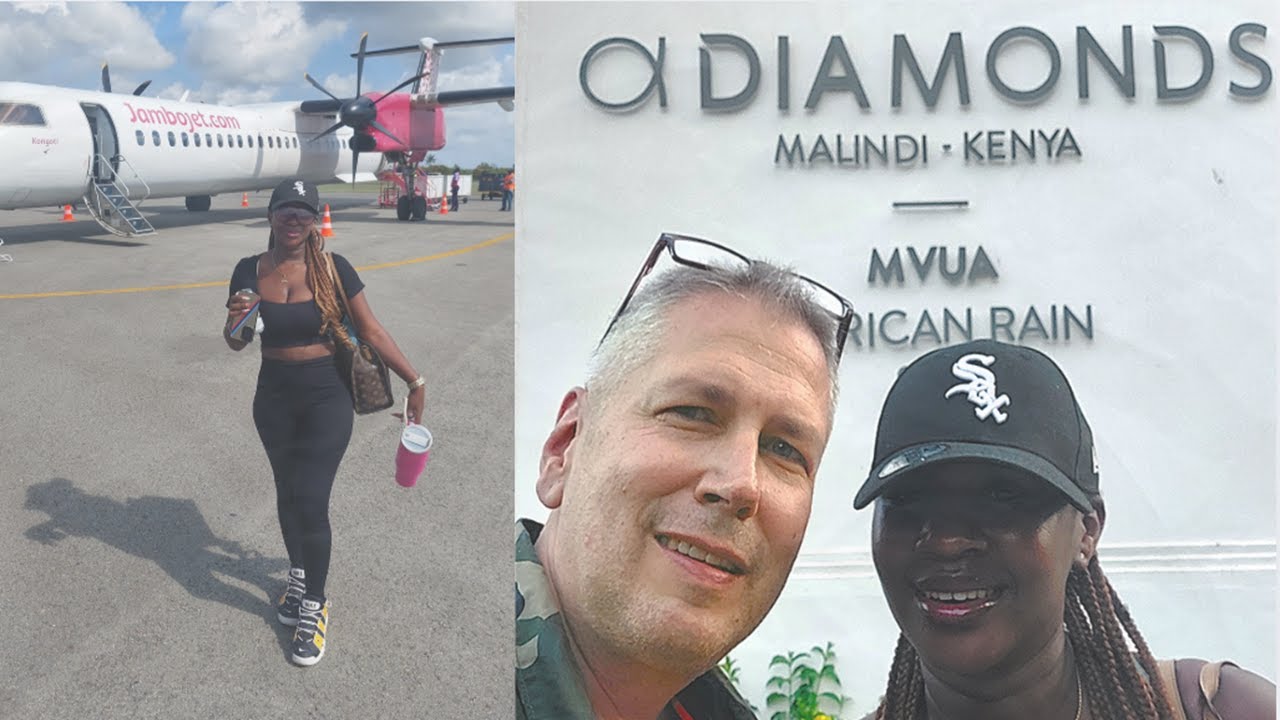 Kenyan Girl & Mzungu Exploring Paradise | Malindi Vlog 🇰🇪✨Hotel & Resort Diamonds 🌴