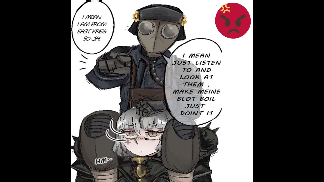 East Krieg  🇩🇪 VS West Krieg 🇫🇷 | Warhammer 40k comic dub