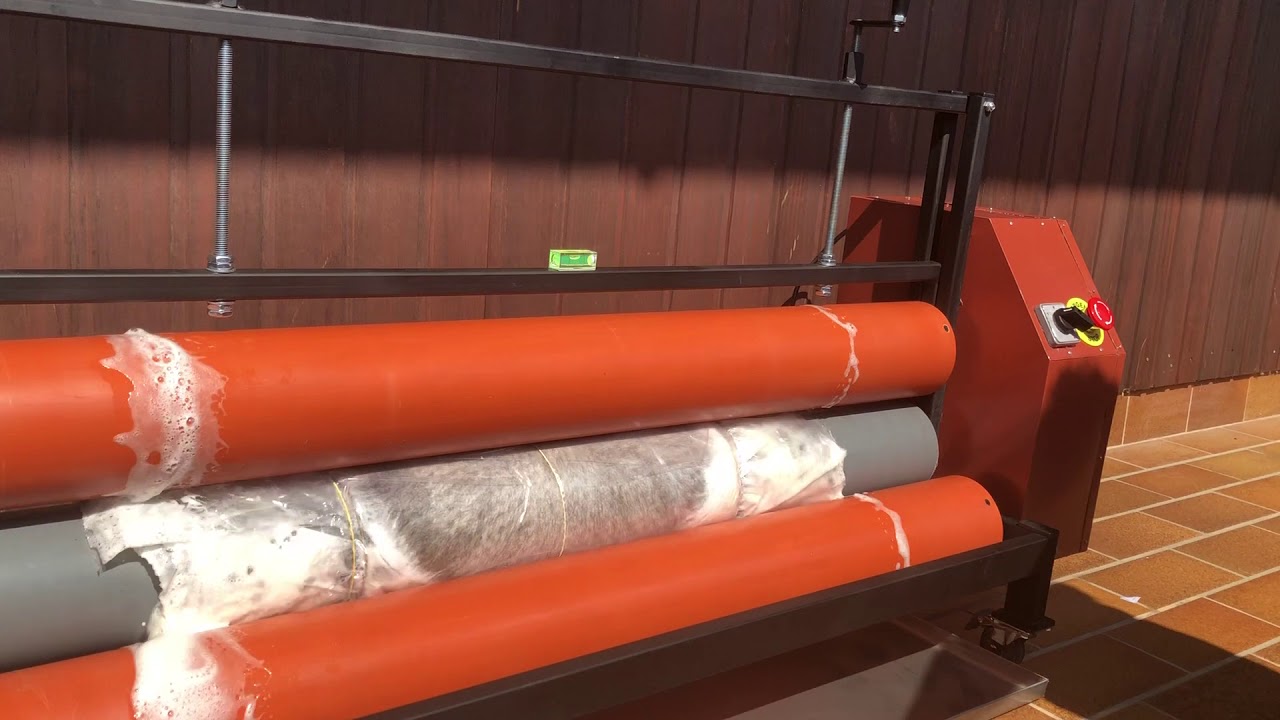 Wet felting machine 1 m