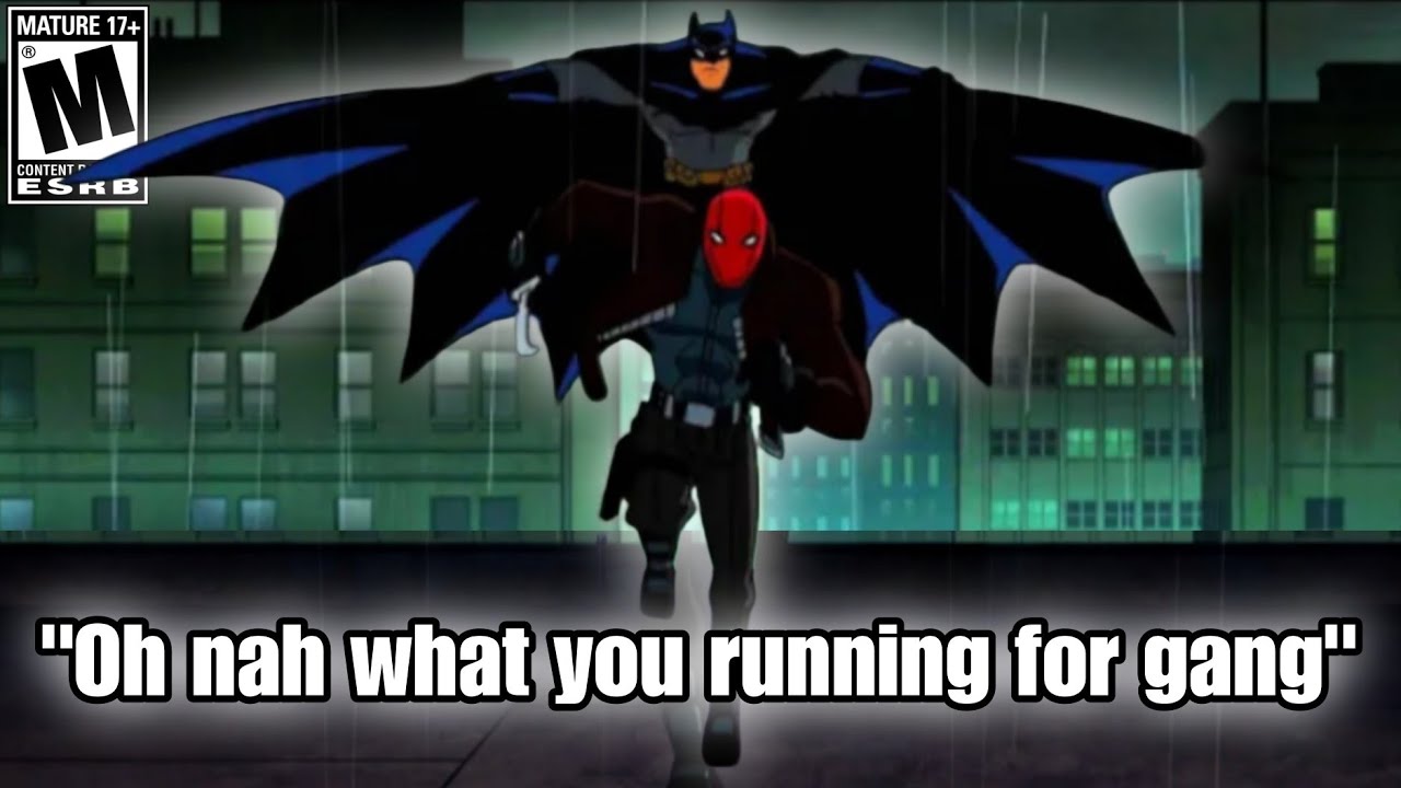 That time BATMAN had to SON The REDHOOD. 