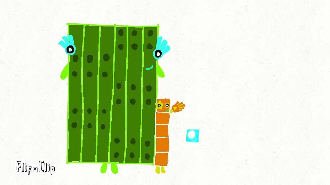 Reanimated numberblocks the big one but negatives