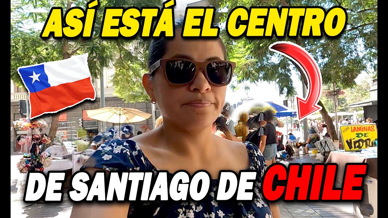 RECORRIENDO Las CALLES De SANTIAGO de CHILE 🇨🇱|| Y ESTO FUE LO QUE PASO😧🤷🏻‍♀️|| Yoha Vlogs