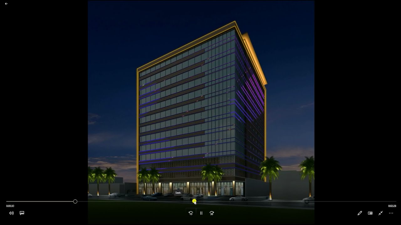 Learn How to make Dynamic Facade Lighting Design in Step by Step | DMX  Lighting Design