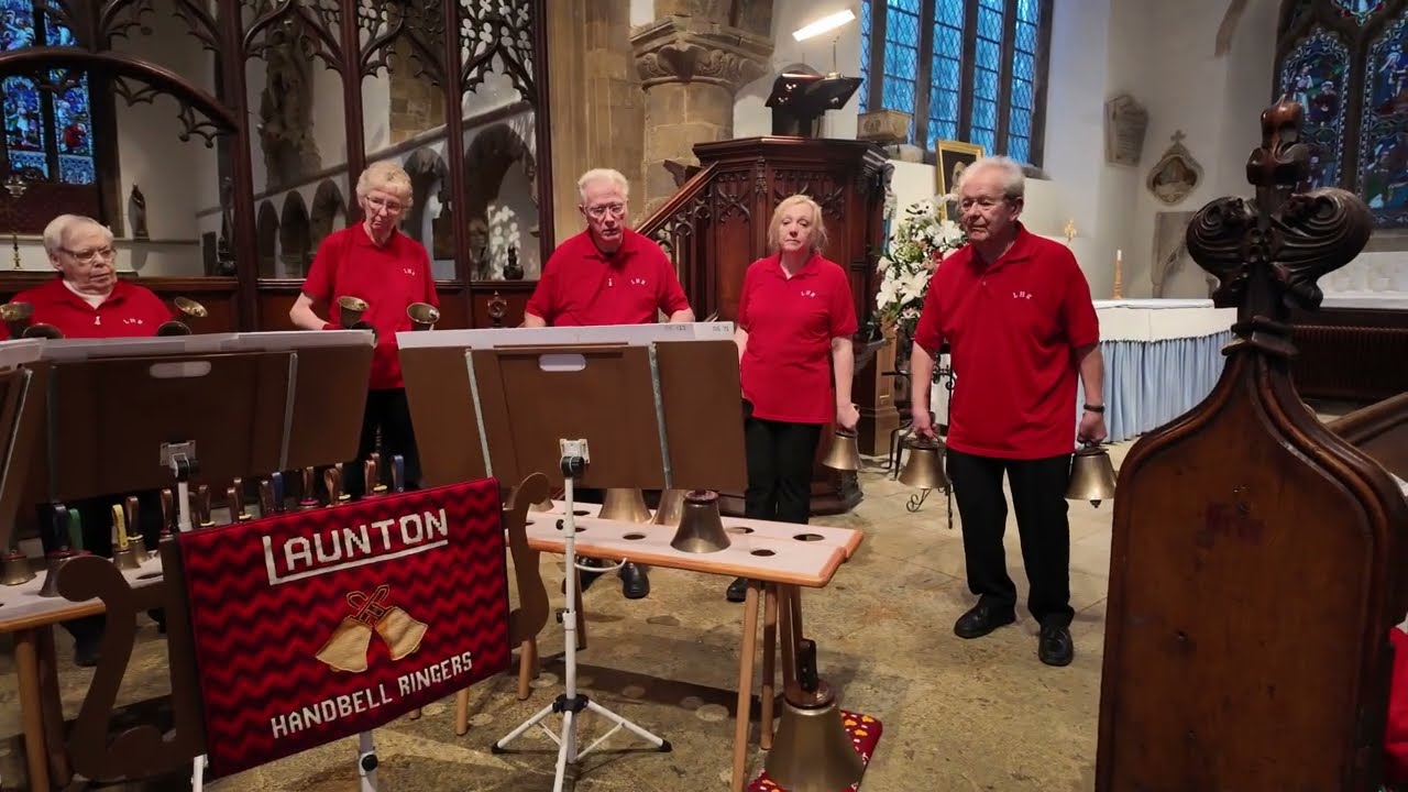The Launton Handbell Ringers play Lament by Sue Allen