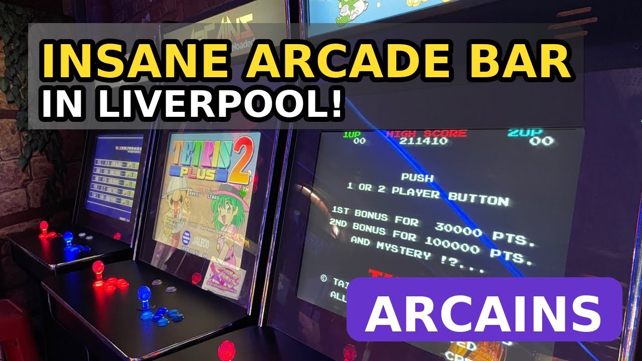 Inside Liverpool’s CRAZIEST Arcade Bar – You Won’t Believe This Place! 🤯