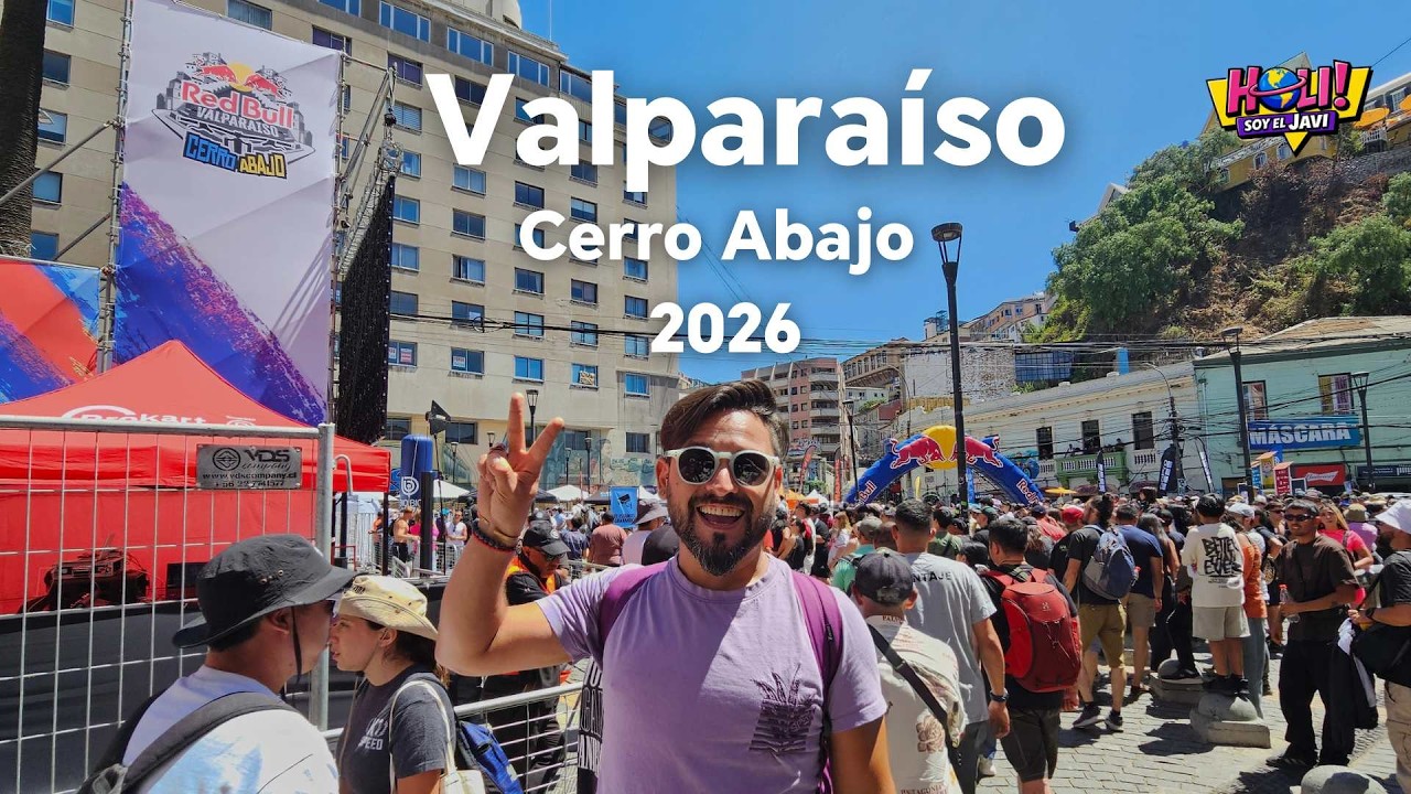 Así se vivió Valparaíso Cerro Abajo 2026 | El descenso más brutal del mundo - ¡Holi Soy el Javi!🚴‍♂️