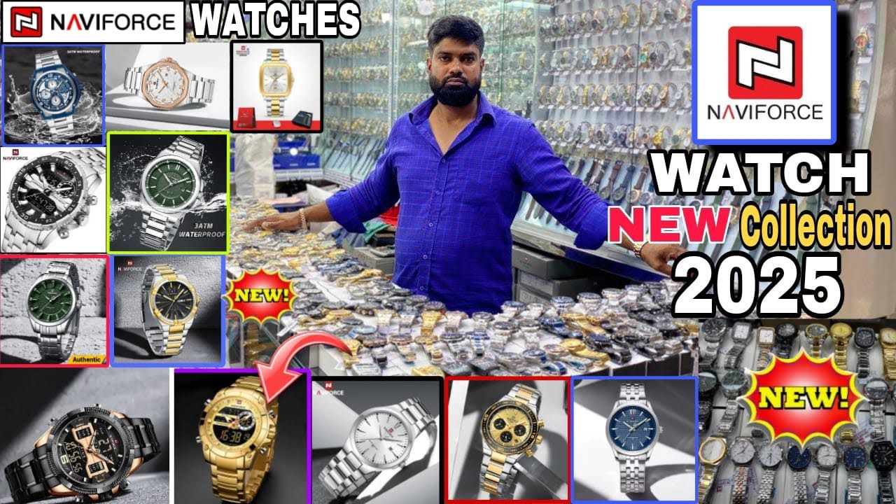 Original NAVIFORCE Watch new 🔥 collection & Best price in Bangladesh 2025 