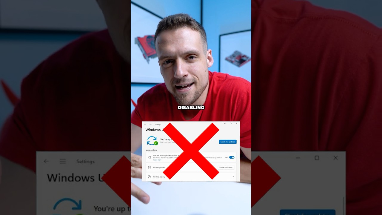 No, DO NOT Turn Off Windows Updates 🤷&zwj;♂️