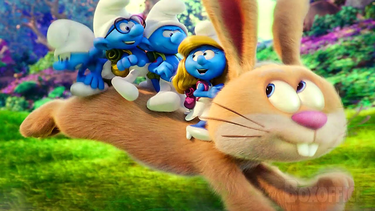 Les Schtroumpfs et les lapins géants | Les Schtroumpfs et le village perdu | Extrait VF