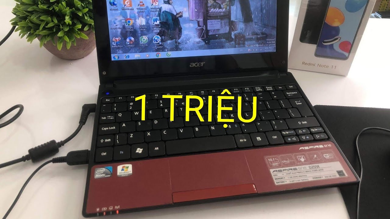 Thử mua Laptop mini giá siêu rẻ 1 triệu trên Shopee và CÁI KẾT...