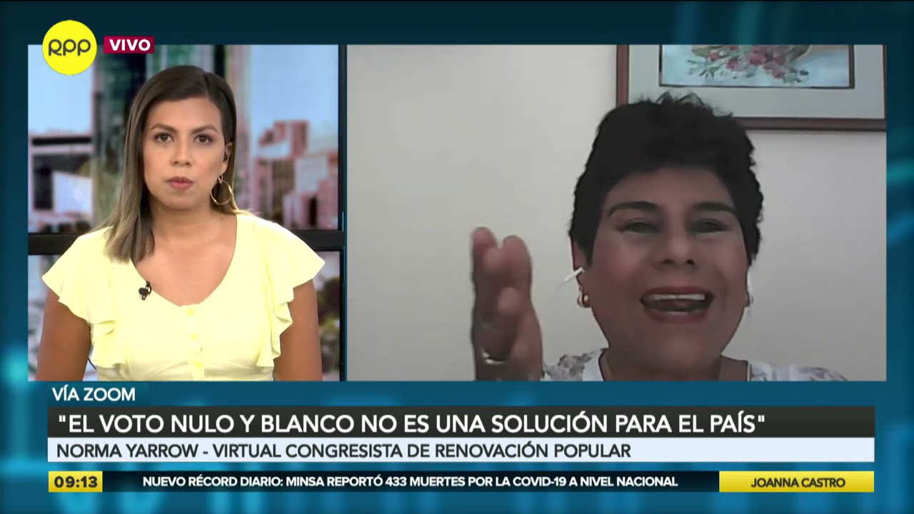 Norma Yarrow: &ldquo;Hay una diferencia entre Forsyth y L&oacute;pez Aliaga&rdquo;
