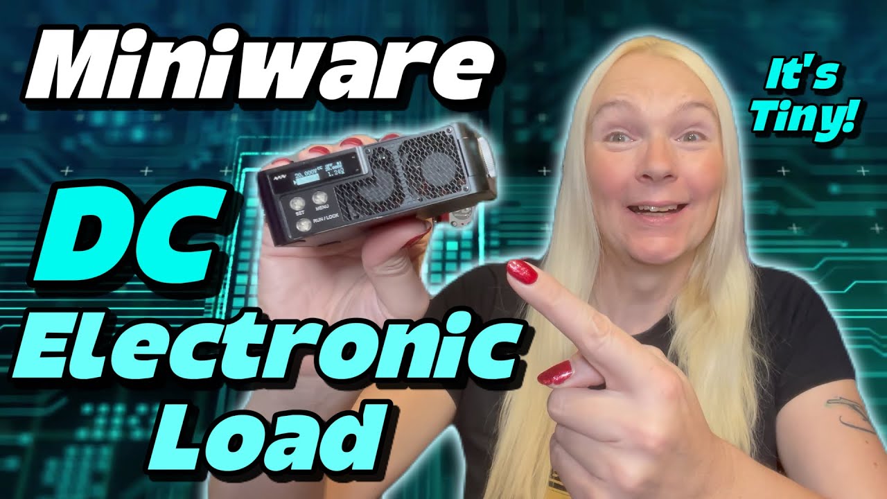 Miniware MDP-L1060 DC Electronic Load - Test & Review!