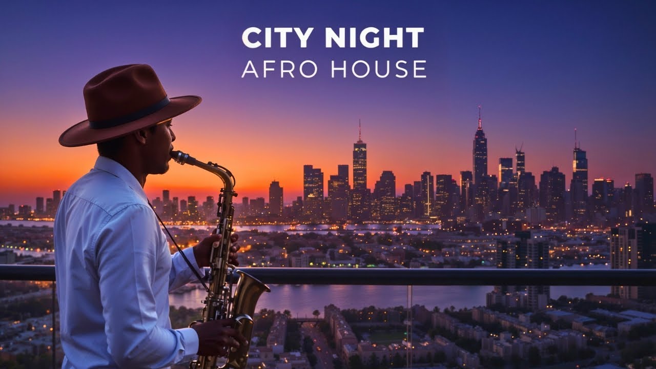 City Night Vibes 🌃 Afro House & Sax DJ Mix | Chill & Relax