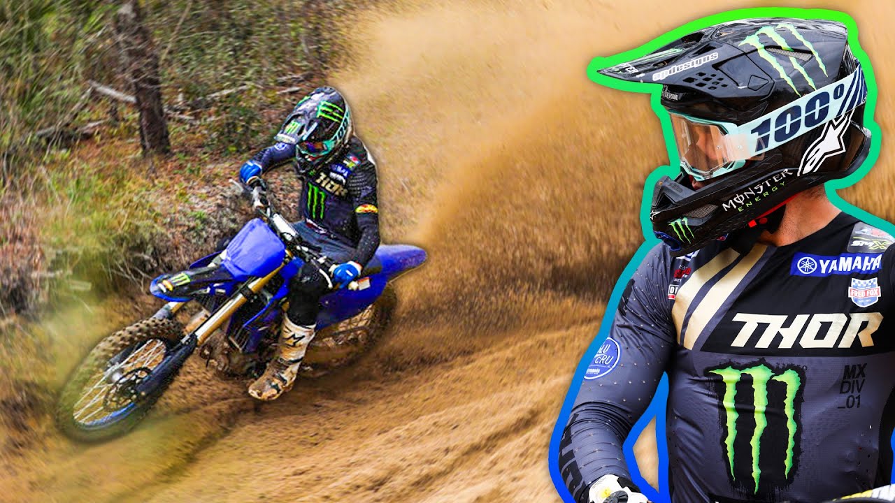 Haiden Deegan Supercross Sand Training On A 2023 YZ450!
