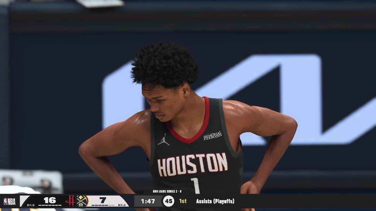 NBA 2K26 MYNBA Rockets Vs Nuggests First Round Game 3