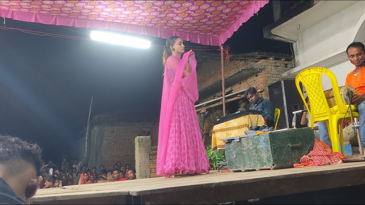 हरदिया नाच प्रोग्राम में हिंदी गाने को क्या निभाया है|ईस कलाकार ने #nachprogram #hardiya #viralvideo
