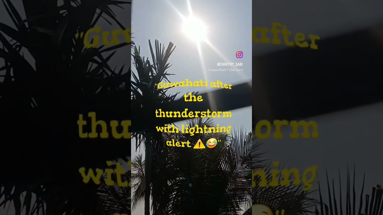 #Guwahati #weather #shortvideo