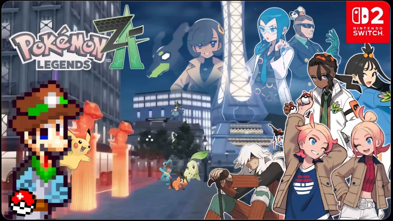 Pokémon Legends: Z-A (Switch 2): - Part 4 - Rank E Promo Ivor!? Sidquests and New Look!