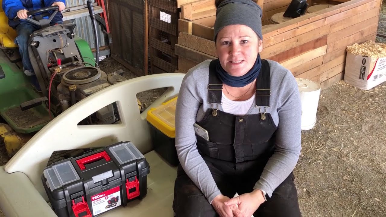 New Milking Stand and Goat Maintenance.