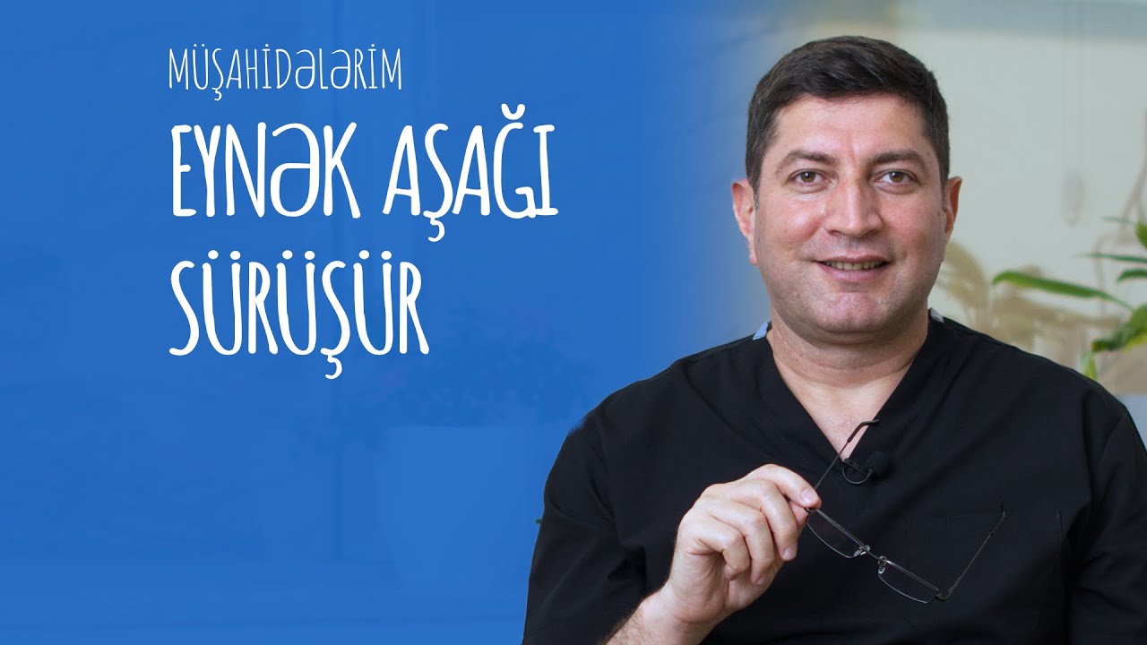 Eynək burnun ucuna doğru sürüşürsə... #RafadarXalilov #Müşahidələrim #OptikEynək