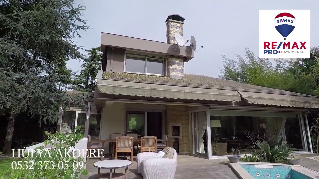 REMAX PRO - Hülya Akdere - ZEKERİYAKÖY'ÜN EN PRESTİJLİ SİTESİ CANSİT VİLLARINDA MUHTEŞEM VİLLA