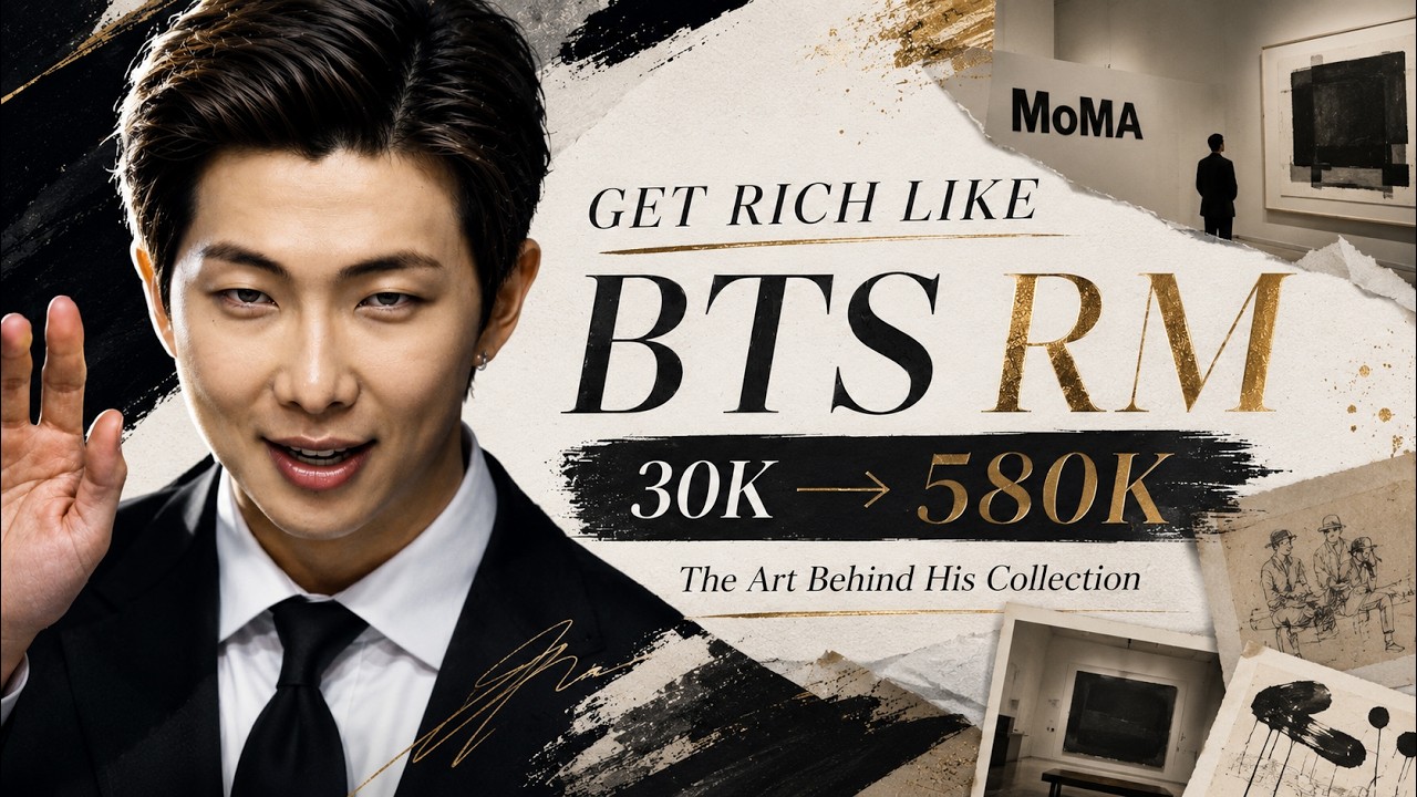 BTS RM Basically Became a Museum's Boss (RM x SFMOMA)