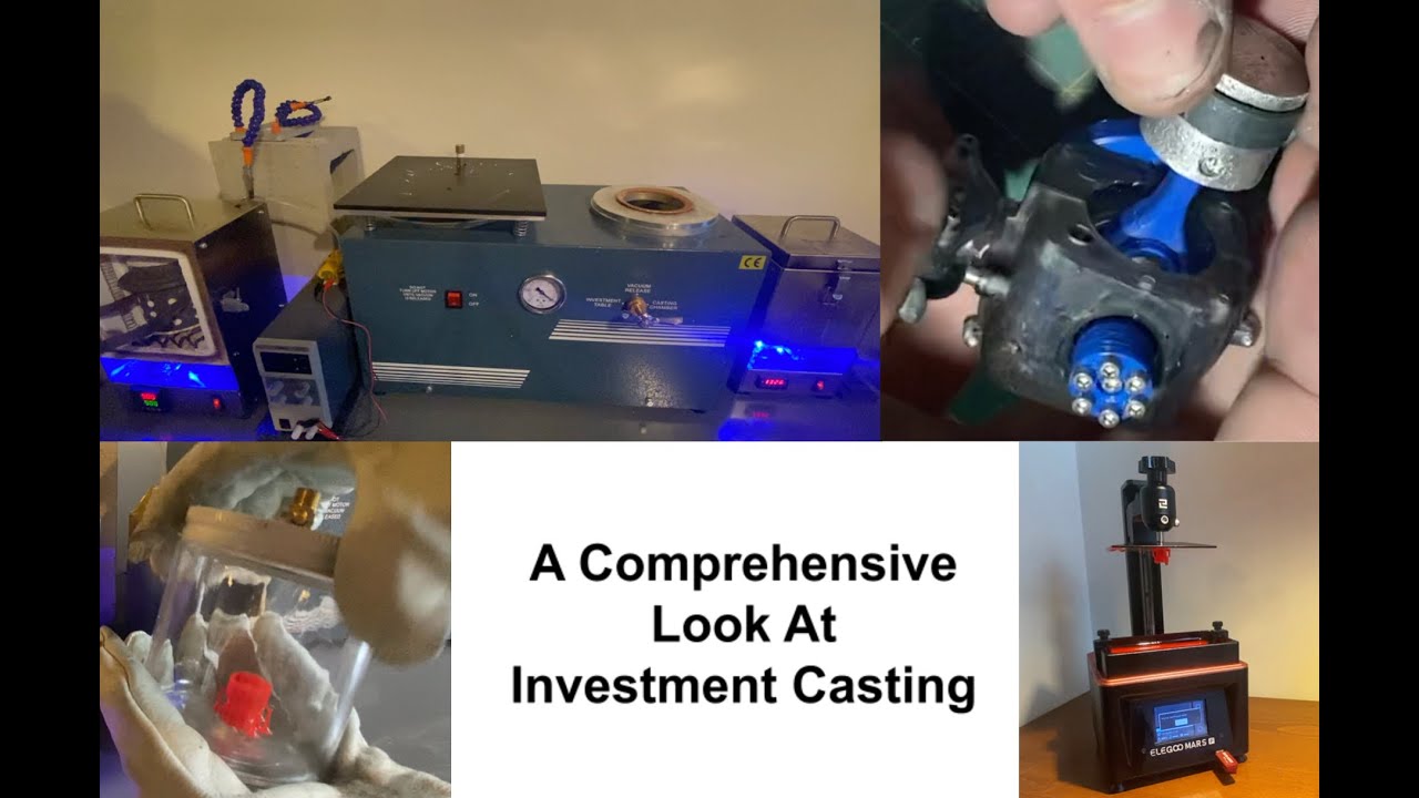 Cast Aluminium Piston Using Castable 3D Printer Resin